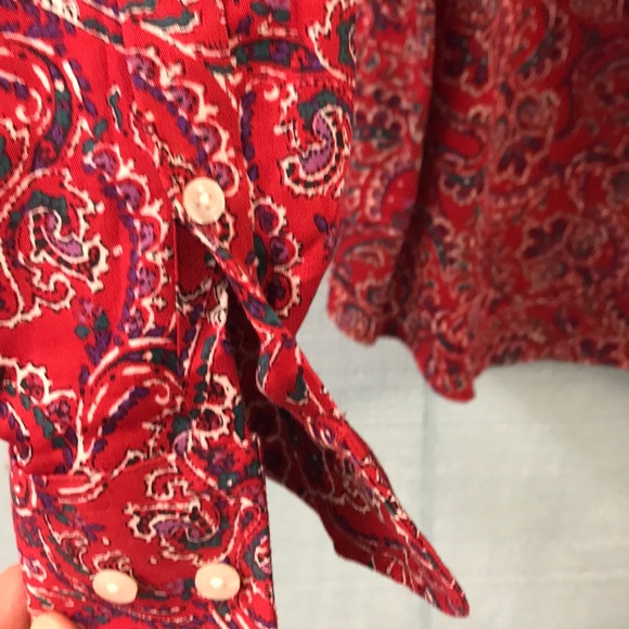 SALE Chaps Women Plus 2X No Iron Shirts NWT - Picture 4 of 7